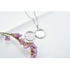 Jovivi Round Photo Locket Necklace That Holds Pictures Locket keepsake