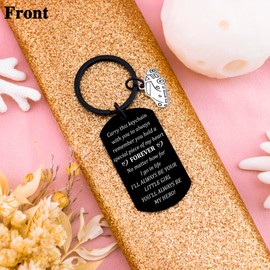 Ibiwe Drive Safe Dad Keychain for Him Dad Gifts From Daughter Son Best Daddy Ever Gifts Fathers Day Gift From Daughter Son