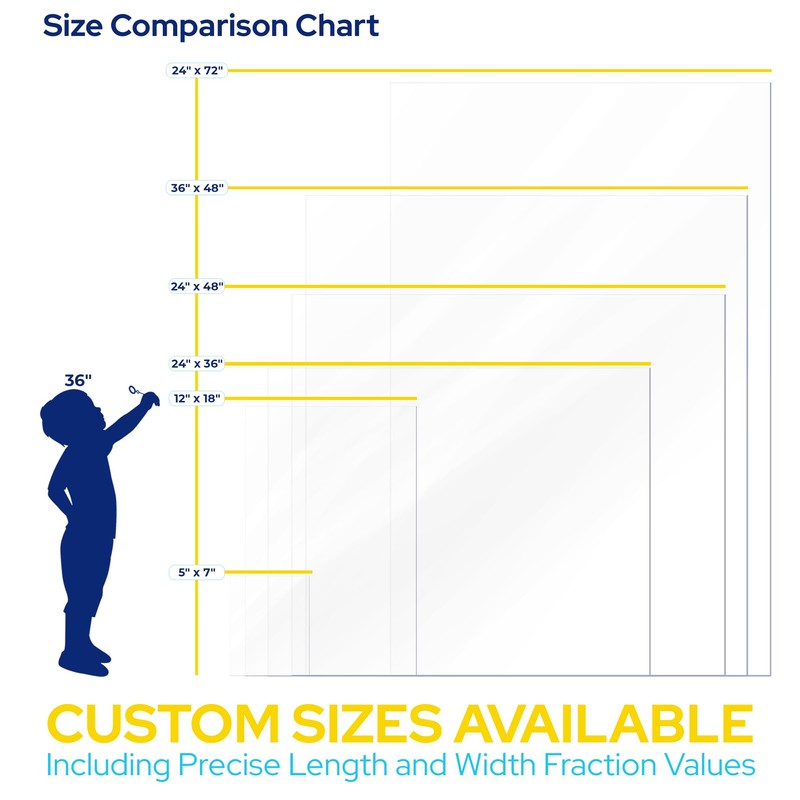 KastLite Clear Polycarbonate Sheet - 1/4" Thick Cut to Size