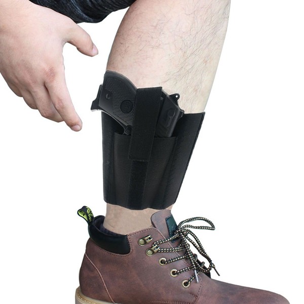 CREATRILL Ankle Holster with Padding for Concealed Carry with Elastic