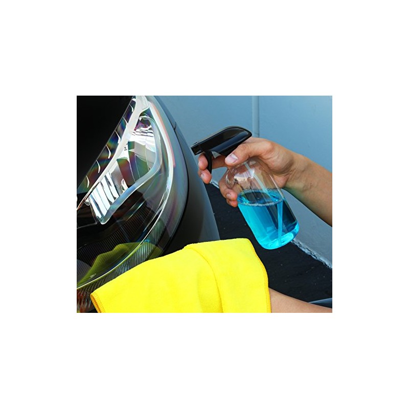 EPAuto Heavy Duty Chemical Resistant Spray Bottles with Sprayer (16