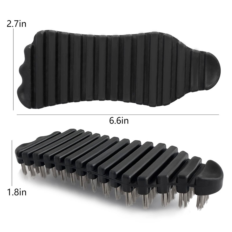 Barbell Brush Barbell Cleaning kit Wire Brush for Cleaning Weight
