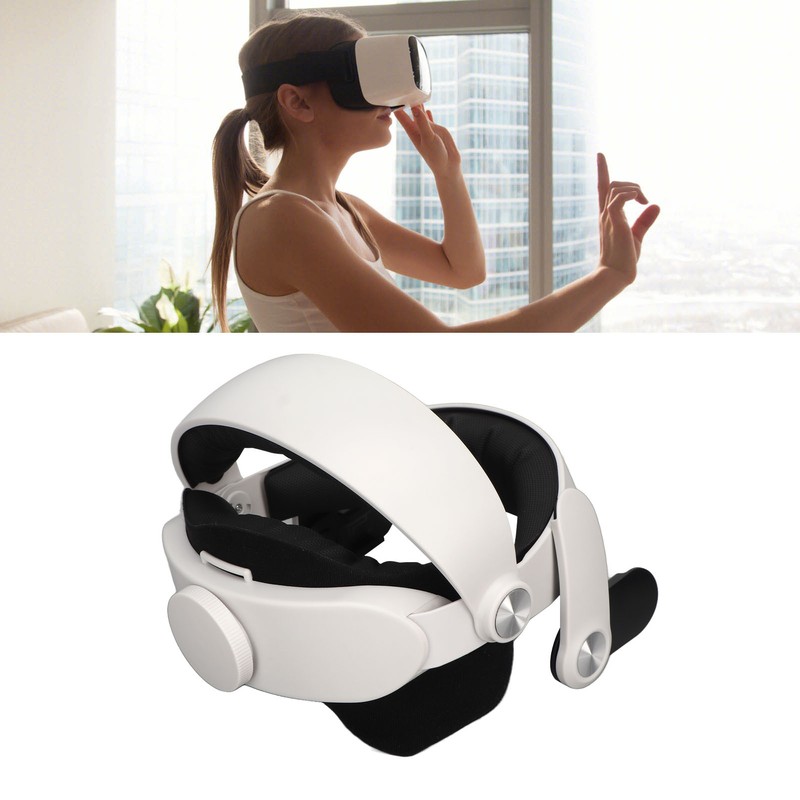 VR Head Strap Replacement Adjustable Breathable Comfort Head Strap for