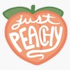 Magnet Just Peachy Magnet Bumper Sticker Car Magnet Flexible Reuseable
