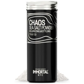 Immortal NYC 'Chaos' SEA SALT' TEXTURE/VOLUME POWDER- Flexible Extra Strong Hold - Natural Matte Look - 0.7oz/20gr (1 jar not 3)