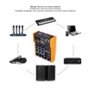 GOWENIC 4-Channel Mixer, Smart Noise Reduction, USB & Bluetooth, 4