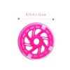 BIUDECO 2pcs Training Wheels for Boys and Girls Glowing Auxiliary