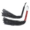 UOPJDD 2 Pieces Pu Er Horse Whip, Rider Training Props,