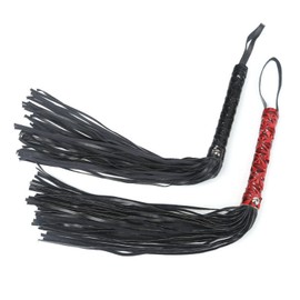 UOPJDD 2 Pieces Pu Er Horse Whip, Rider Training Props, Horse Performance, Tassels, Whip