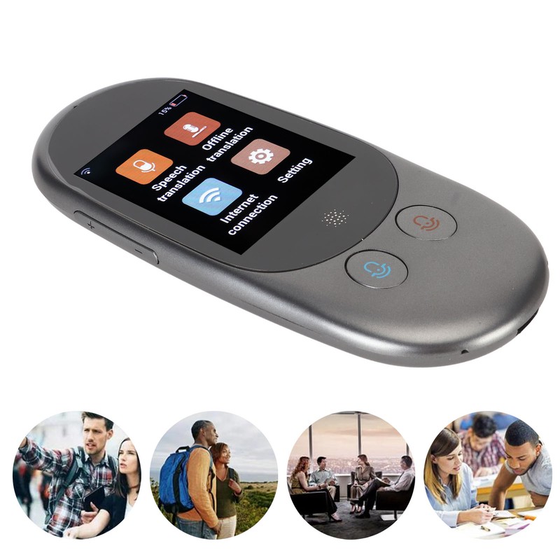 Language Translator Device 126 Different Languages 2.4inch LCD Touch Screen