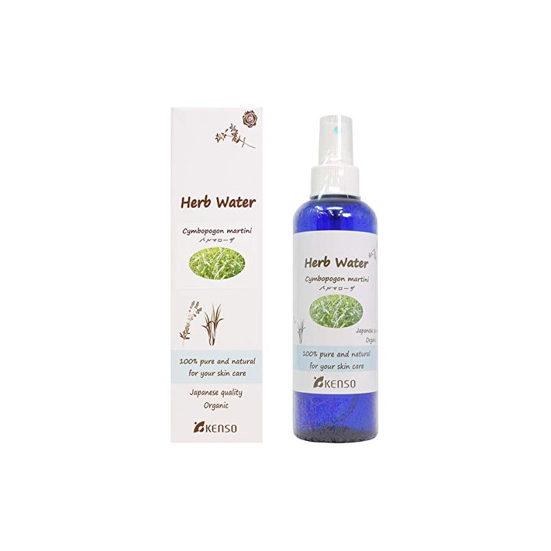 Kenso Herbal Water Palmarosa Water, 6.8 fl oz (200 ml)