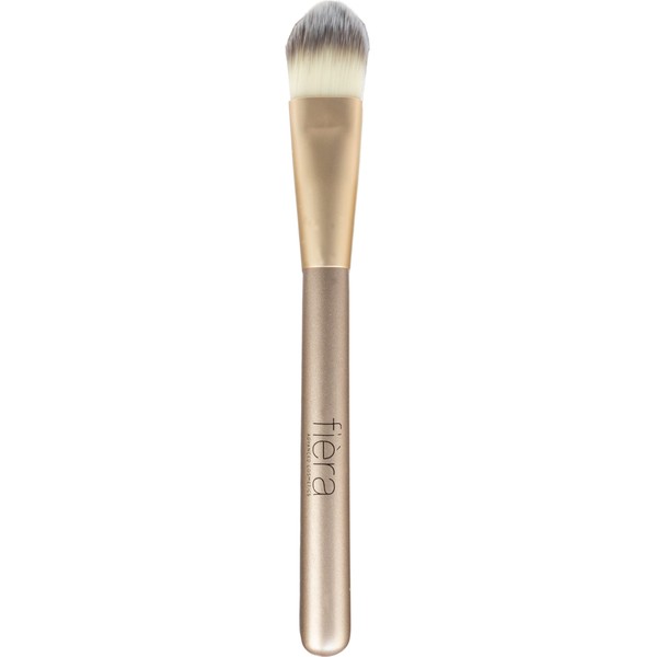 FIÈRA Concealer Brush - Expert Facial Brush for Cream & Liquid Concealer Makeup - Seamless, Even Application - Lightweight & Easy to Clean - Perfect for Use with Fièra Luxury Concealer