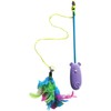 SPOT Dolphin Laser Wand - 2-in-1 Feather Teaser and Laser