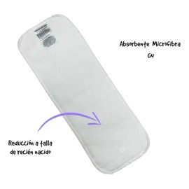 Insertos Absorbentes De Microfibra Para Pañal De Tela 6 Pz