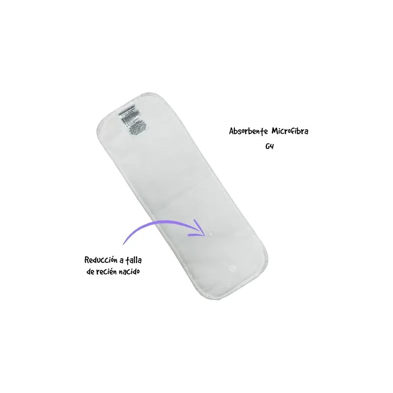 Insertos Absorbentes De Microfibra Para Pañal De Tela 6 Pz
