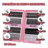 Extensiones De Pestañas Naturales Superiores Inferiores Diy
