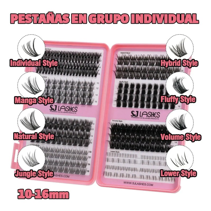 Extensiones De Pestañas Naturales Superiores Inferiores Diy
