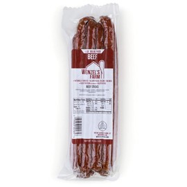 Wenzel's Farm Beef Sticks - Gluten Free - No MSG - (1 LB Package)