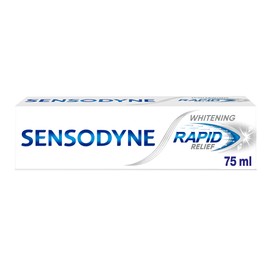 Sensodyne Rapid Relief Teeth Whitening Toothpaste, 75 ml