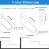 Handrails for Outdoor Steps, 1-2 Steps Wall Mount Stair Railing