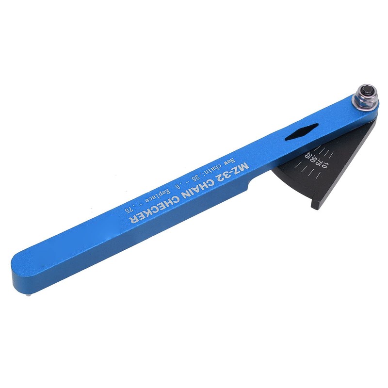 Bike Chain Checker, Long Service Life Refined Aluminum Alloy Multifunctional