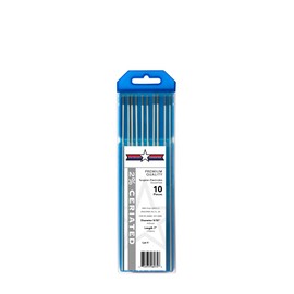 2% Ceriated TIG Welding Tungsten Electrodes 5/32” x 7” 10-Pack
