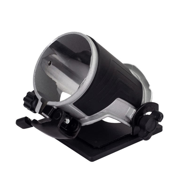 JCB Inclined Router Base for Use with 18v Router, Aluminium