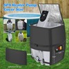 Hot Tub Spa Heater Pump Cover,Waterproof 600D Oxford Fabric Aluminum