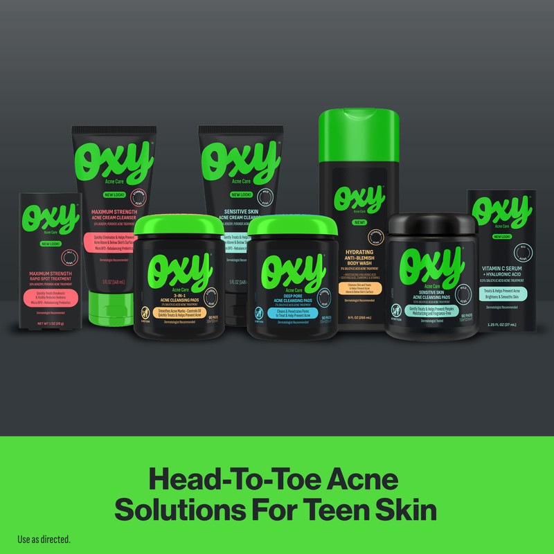Oxy Sensitive Skin Acne Cream Cleanser