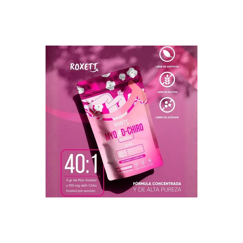 Myo Inositol Chiro Polvo Alta Pureza 246g Mezcla Suplemento Mujeres