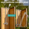 Aolemi Outdoor Shower Fixtures with Handheld,Hot and Cold,Brushed Nickel |
