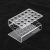 【P14】Transparent Acrylic Pen Holder Stationery Store storage organizer:_36 hole 27*8*7.5cm