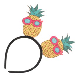 Vaguelly Coconut Tree Headband Summer Decor Make up Hair Headbands Beach Hair Accessories Sunmmer Party Favor Hawaii Hair Hoops Festival Costume Headbands Hawaii Style Hair Decoration Fruit
