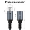 Twozoh XLR Male to Female Audio Cable 5 m Pack
