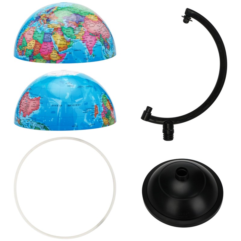 EXERZ 20cm World Globe Political Map - Dutch Map -