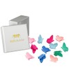 HAARallerliebst® Butterfly Hair Clips Pack of 12 Small Hair Clips