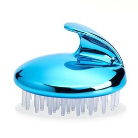 TIVVINK - Herramienta de masaje para el cuero cabelludo, cepillo de champú, cepillo para el crecimiento del cabello, eliminación de caspa, limpiador de cuero cabelludo de silicona suave, champú