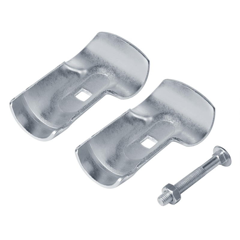 OTTFF 4 Pack 2" (1-7/8" OD) End Rail Clamp T