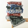 Ultra Soft Pre-Washed Quilted Throw Blanket, Floral Printed Tassels Fringed