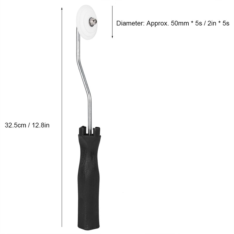 Diameter 50mm*5s Aluminum Alloy Fiberglass Bubble Laminating Roller Rolling Tool