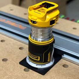 Speedway Dewalt DCW600 Router Adapter for Festool & Makita Track Saw Guide Rails