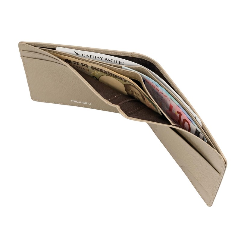 Milagro SL-SH-2930 Miragro Shrink Leather Travel Wallet (Wallet, Passport Case,