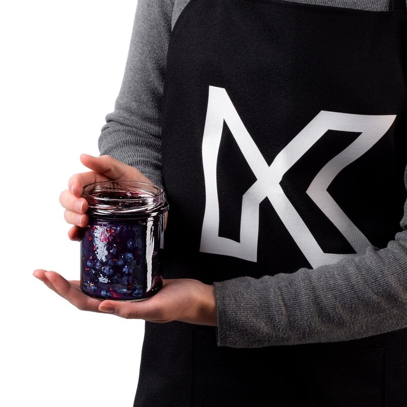 KADAX Jam Jars 350 ml with fi82 mm Screw Lid,