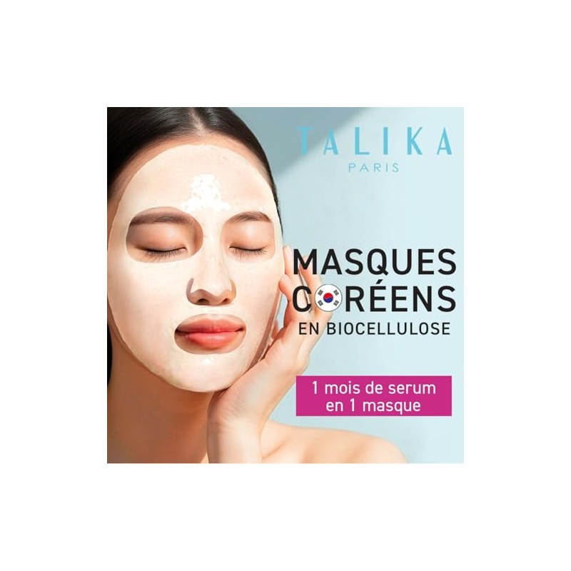 Organic enzymes mask décolleté