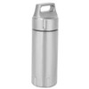 Portable Waterproof Stainless Steel Pills Case Container Bottle Keychain for