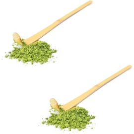 Brown Bamboo Matcha Scoop Japanese Chashaku Hooked Green Tea Spoon for Tea Ceremony 18cm, Tea Scoops,Matcha Spoon, Bamboo Scoop,Coffee, Tea and Espresso,Tea Accessories (2)