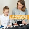 Removable Piano Keyboard Note Labels, Silicone Piano Notes Stickers Guide