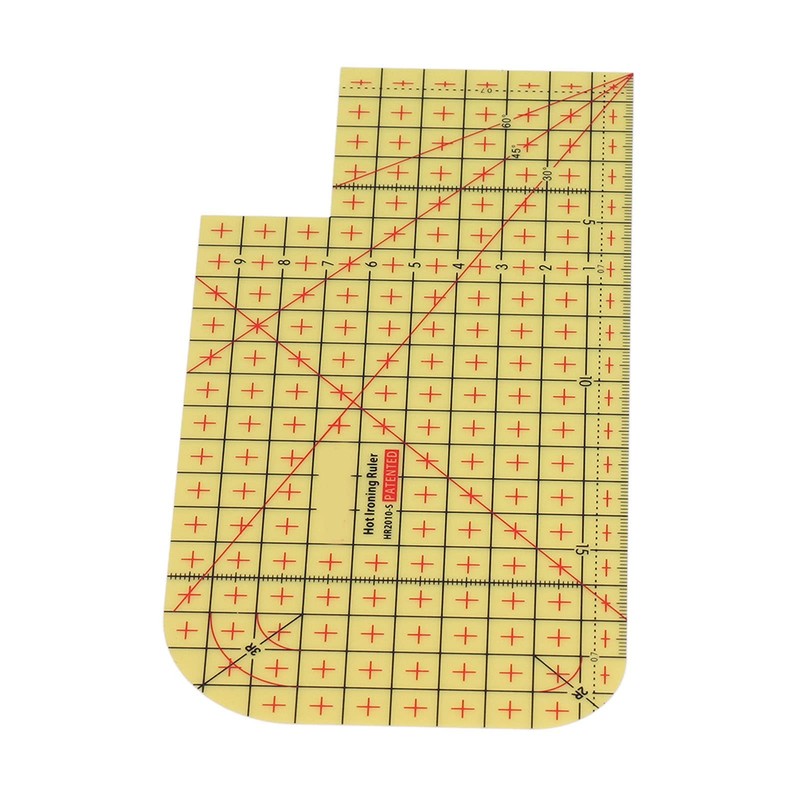 Hot Ironing Measuring Tool, Ironing Ruler Professional for Home Ironing
