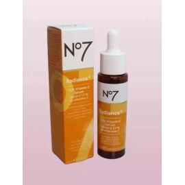 NO7 RADIANCE+ 15% VITAMIN C SERUM 0.84 OZ LOT OF 2