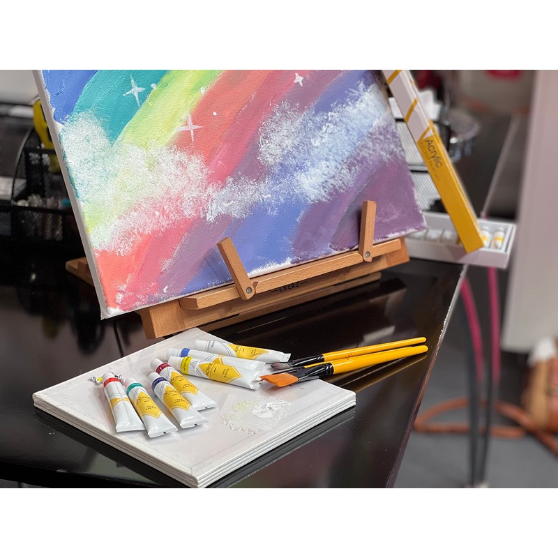 Artme Acrylic Paint Set, 12 x 12ml Tubes, Non-Toxic Rich
